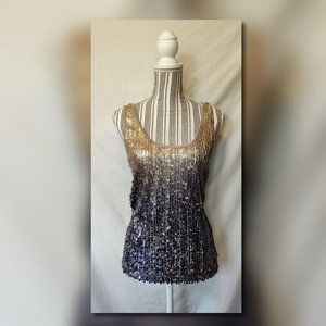 💥 Charlotte Russe Sequin Tank - purple cream